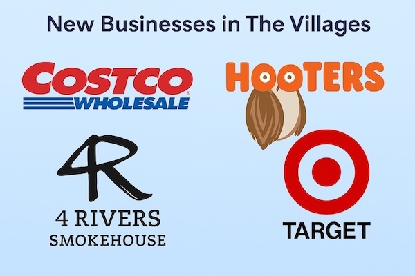 New Businesses in The Villages: Exciting Openings from Costco, Hooters, 4 Rivers, and More!